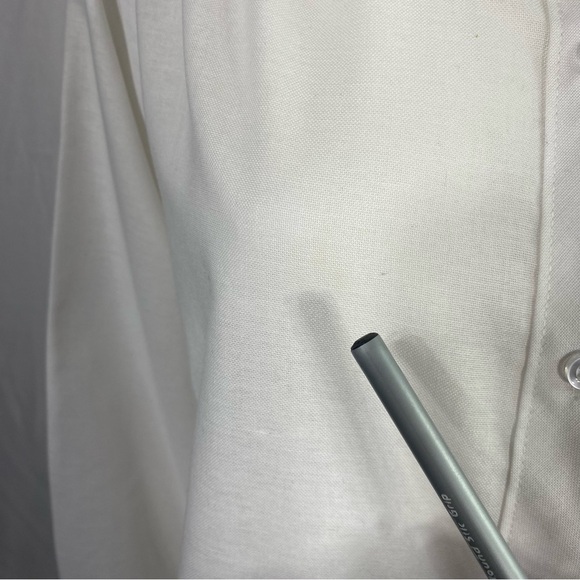 Lady Oak Hill Women’s Vintage Pleated Shoulder Button Down Long Sleeve Blouse - Picture 4 of 9